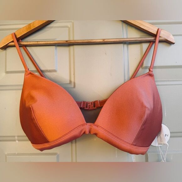 ZIMMERMANN Triangle bikini top Peach - Picture 4 of 9